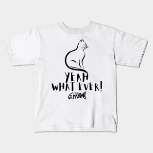 cute beluga cat Kids T-Shirt